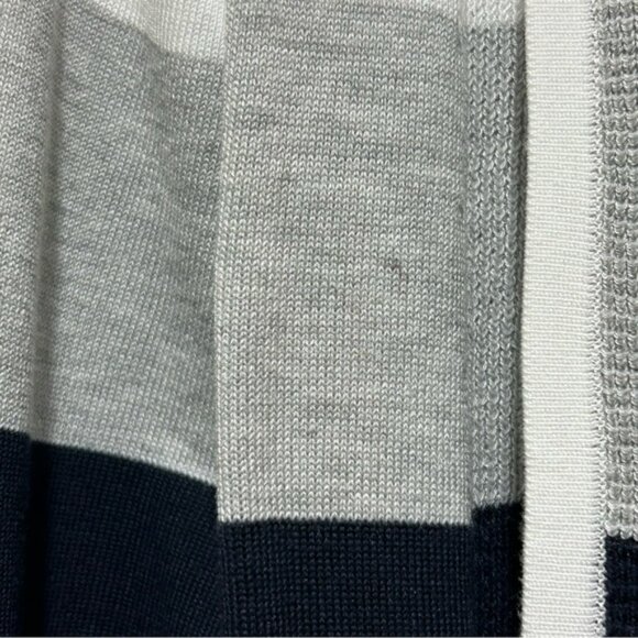 Chloe & Jasmine Black white and Gray Cardigan Sweater . Size M - Picture 7 of 10